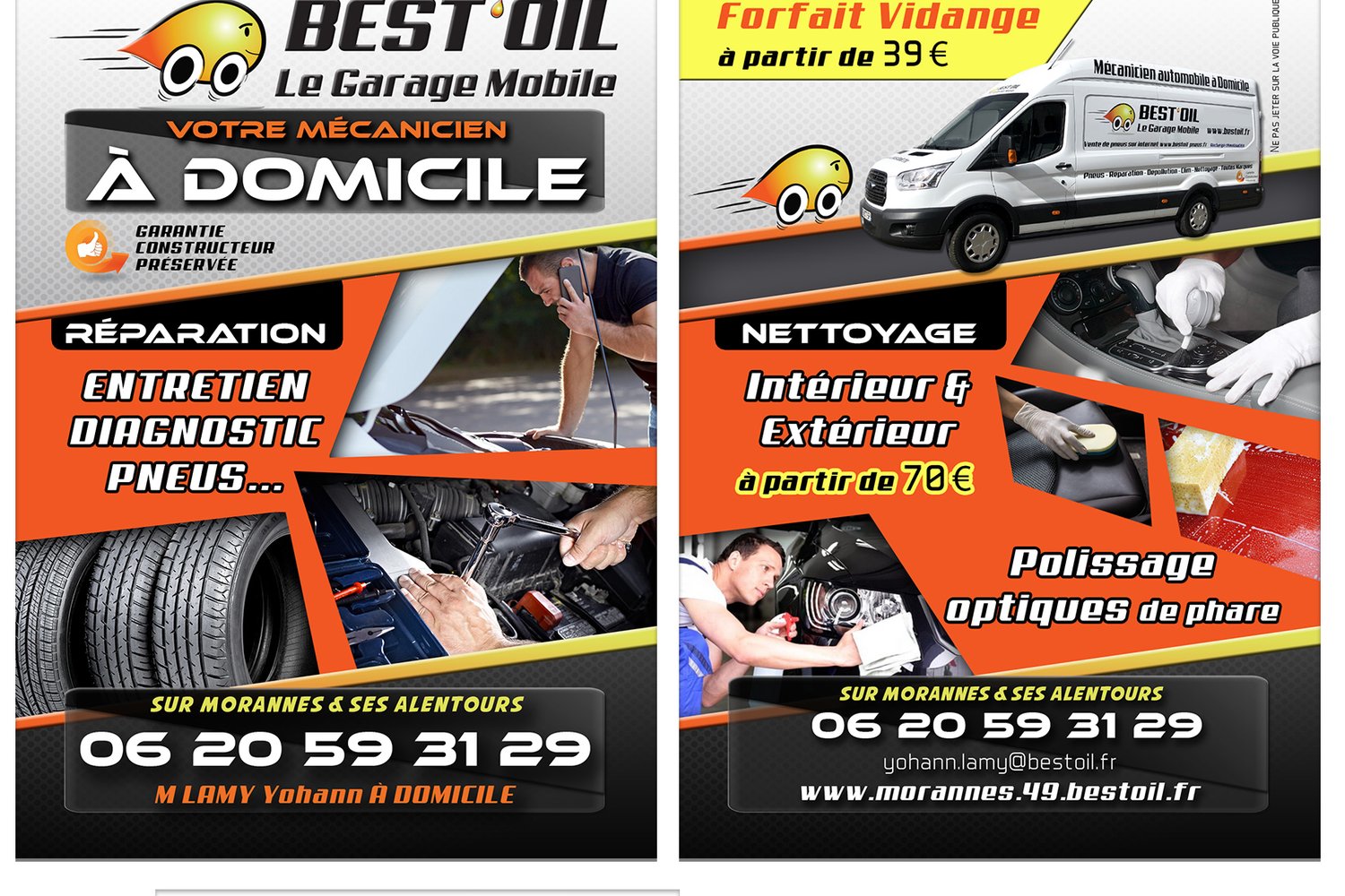 BEST'OIL® le garage mobile - Réseau de mécaniciens à domicile