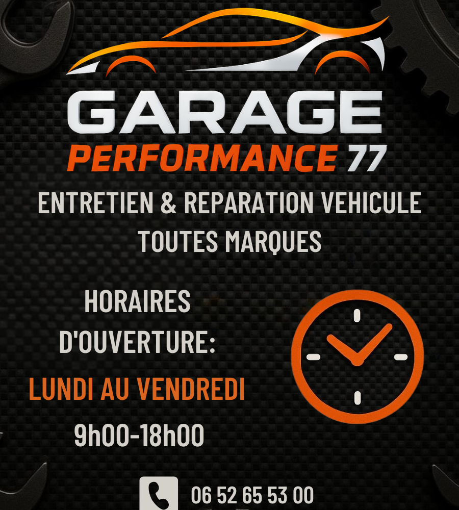 Garage Performance 77 à Saint-Mard (77230) : Devis & Rendez-vous | Vroomly
